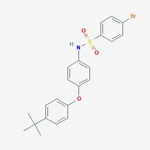 4-bromo-N-[4-(4-tert-butylphenoxy)phenyl]benzenesulfonamide