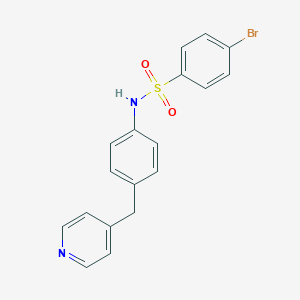 4-bromo-N-[4-(4-pyridinylmethyl)phenyl]benzenesulfonamide