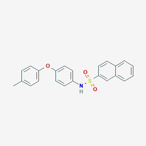 N-[4-(4-methylphenoxy)phenyl]naphthalene-2-sulfonamide