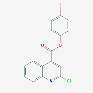 4-Iodophenyl 2-chloroquinoline-4-carboxylate