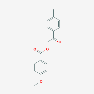 2-(4-Methylphenyl)-2-oxoethyl 4-methoxybenzoate
