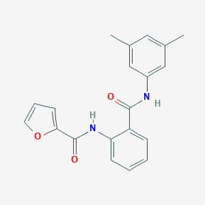 N-{2-[(3,5-dimethylanilino)carbonyl]phenyl}-2-furamide