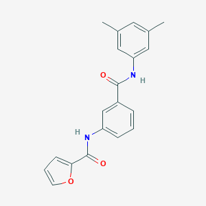 N-{3-[(3,5-dimethylanilino)carbonyl]phenyl}-2-furamide