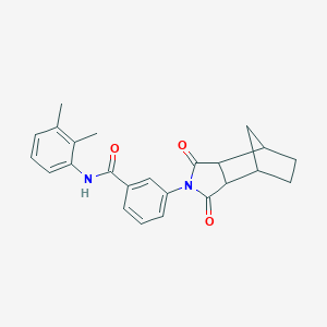 molecular formula C24H24N2O3 B339844 N-(2,3-dimethylphenyl)-3-(1,3-dioxooctahydro-2H-4,7-methanoisoindol-2-yl)benzamide 