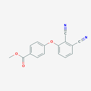 molecular formula C16H10N2O3 B339864 Methyl 4-(2,3-dicyanophenoxy)benzoate 