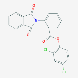 molecular formula C21H11Cl2NO4 B339935 2,4-dichlorophenyl 2-(1,3-dioxo-1,3-dihydro-2H-isoindol-2-yl)benzoate 