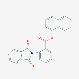 molecular formula C25H15NO4 B339937 1-naphthyl 2-(1,3-dioxo-1,3-dihydro-2H-isoindol-2-yl)benzoate 