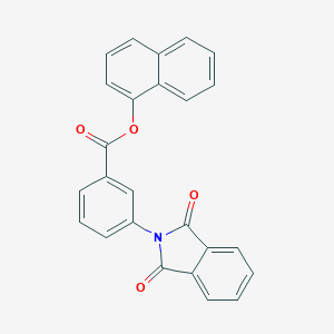 molecular formula C25H15NO4 B339943 1-naphthyl 3-(1,3-dioxo-1,3-dihydro-2H-isoindol-2-yl)benzoate 