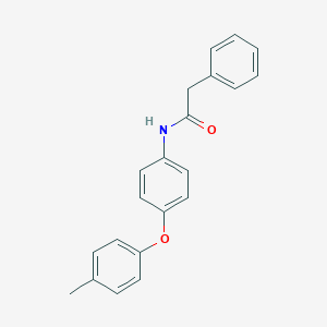 N-[4-(4-methylphenoxy)phenyl]-2-phenylacetamide