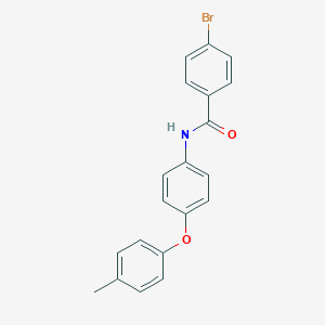 molecular formula C20H16BrNO2 B339981 4-bromo-N-[4-(4-methylphenoxy)phenyl]benzamide 