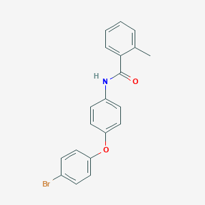 N-[4-(4-bromophenoxy)phenyl]-2-methylbenzamide