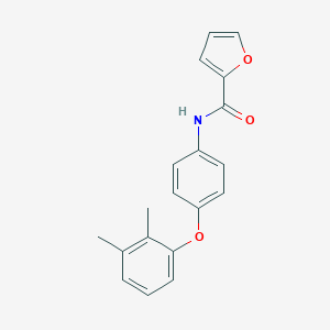 molecular formula C19H17NO3 B339991 N-[4-(2,3-dimethylphenoxy)phenyl]-2-furamide 