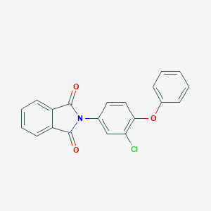 molecular formula C20H12ClNO3 B340039 2-(3-chloro-4-phenoxyphenyl)-1H-isoindole-1,3(2H)-dione 