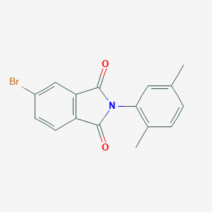 molecular formula C16H12BrNO2 B340127 5-bromo-2-(2,5-dimethylphenyl)-1H-isoindole-1,3(2H)-dione 
