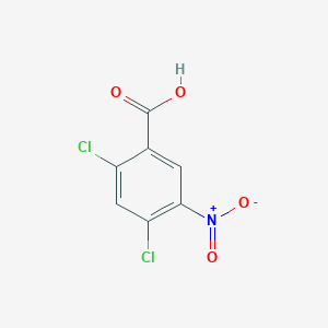 molecular formula C7H3Cl2NO4 B034016 2,4-Dichloro-5-nitrobenzoic acid CAS No. 19861-62-2