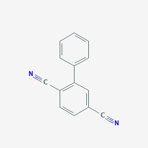 molecular formula C14H8N2 B340165 [1,1'-Biphenyl]-2,5-dicarbonitrile 