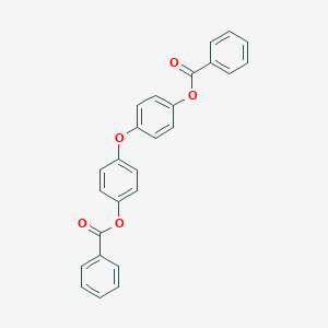 molecular formula C26H18O5 B340172 4-[4-(Benzoyloxy)phenoxy]phenyl benzoate 
