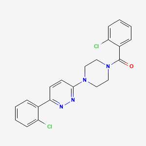 3-[4-(2-Chlorobenzoyl)piperazin-1-yl]-6-(2-chlorophenyl)pyridazine