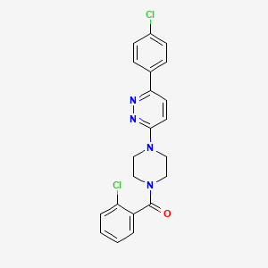 3-[4-(2-Chlorobenzoyl)piperazin-1-yl]-6-(4-chlorophenyl)pyridazine