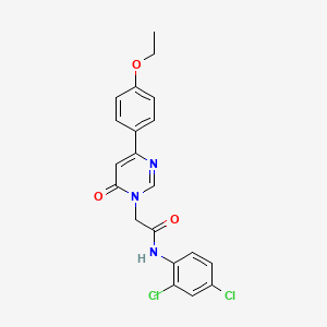N-(2,4-dichlorophenyl)-2-(4-(4-ethoxyphenyl)-6-oxopyrimidin-1(6H)-yl)acetamide
