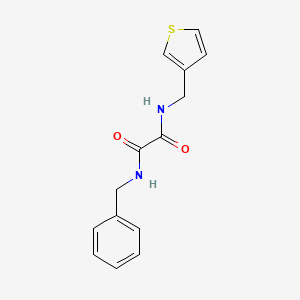 molecular formula C14H14N2O2S B3402854 N1-benzyl-N2-(thiophen-3-ylmethyl)oxalamide CAS No. 1060348-76-6