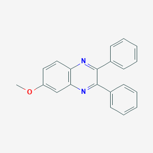 molecular formula C21H16N2O B340308 6-Methoxy-2,3-diphenylquinoxaline 