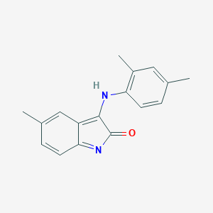 molecular formula C17H16N2O B340314 3-(2,4-dimethylanilino)-5-methylindol-2-one 