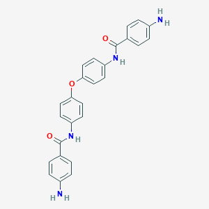 molecular formula C26H22N4O3 B340316 4-amino-N-[4-[4-[(4-aminobenzoyl)amino]phenoxy]phenyl]benzamide CAS No. 24356-05-6