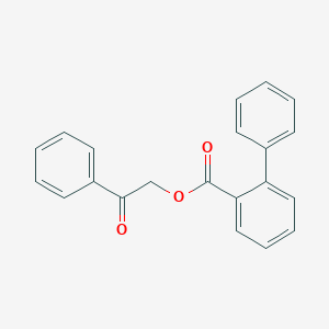 2-Oxo-2-phenylethyl biphenyl-2-carboxylate