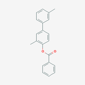 molecular formula C21H18O2 B340327 3,3'-Dimethyl[1,1'-biphenyl]-4-yl benzoate 