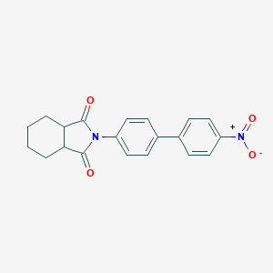 molecular formula C20H18N2O4 B340366 2-(4'-nitrobiphenyl-4-yl)hexahydro-1H-isoindole-1,3(2H)-dione 