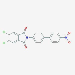 molecular formula C20H10Cl2N2O4 B340367 5,6-dichloro-2-(4'-nitrobiphenyl-4-yl)-1H-isoindole-1,3(2H)-dione 