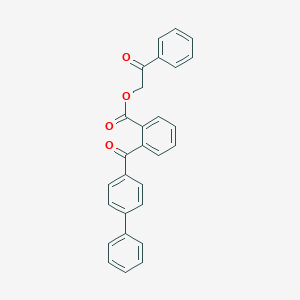 2-Oxo-2-phenylethyl 2-(biphenyl-4-ylcarbonyl)benzoate