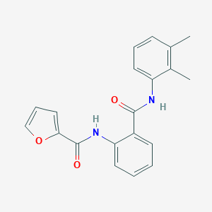 N-{2-[(2,3-dimethylanilino)carbonyl]phenyl}-2-furamide