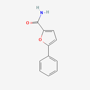 molecular formula C11H9NO2 B3405142 5-Phenylfuran-2-carboxamide CAS No. 128373-23-9