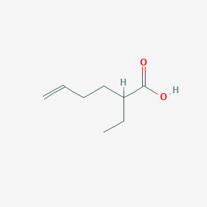 molecular formula C8H14O2 B3405505 2-乙基己-5-烯酸 CAS No. 137018-47-4