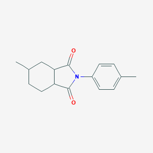 molecular formula C16H19NO2 B340559 5-methyl-2-(4-methylphenyl)hexahydro-1H-isoindole-1,3(2H)-dione 