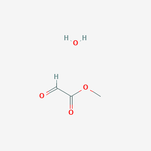 molecular formula C3H6O4 B3405685 Methyl 2-oxoacetate hydrate CAS No. 1401921-11-6