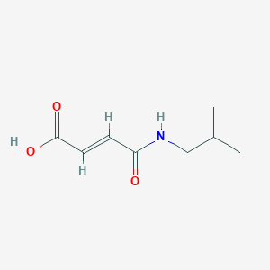 molecular formula C8H13NO3 B3405922 (E)-4-(异丁基氨基)-4-氧代丁-2-烯酸 CAS No. 174204-82-1