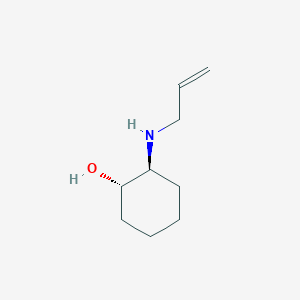 molecular formula C9H17NO B3406006 (1S,2S)-2-[(prop-2-en-1-yl)amino]cyclohexan-1-ol CAS No. 1842612-68-3