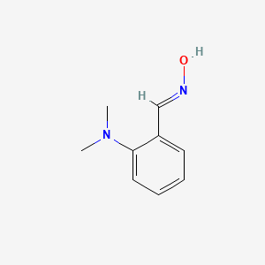 molecular formula C9H12N2O B3406042 2-[(E)-(hydroxyimino)methyl]-N,N-dimethylaniline CAS No. 2059178-00-4