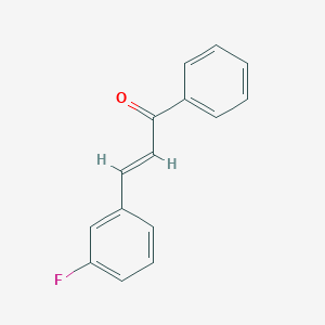 (2E)-3-(3-fluorophenyl)-1-phenylprop-2-en-1-one