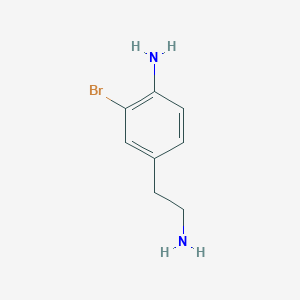 molecular formula C8H11BrN2 B3406214 4-(2-Aminoethyl)-2-bromoaniline CAS No. 2568131-12-2