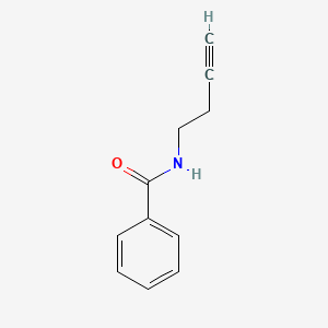 molecular formula C11H11NO B3406448 N-(but-3-yn-1-yl)benzamide CAS No. 323581-08-4