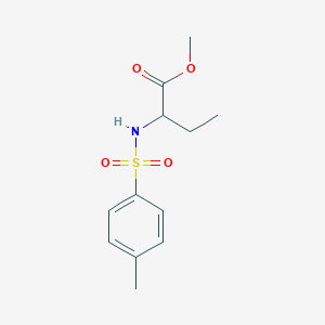 Butanoic acid, 2-[[(4-methylphenyl)sulfonyl]amino]-, methyl ester