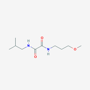 molecular formula C10H20N2O3 B3407494 N1-isobutyl-N2-(3-methoxypropyl)oxalamide CAS No. 676639-46-6