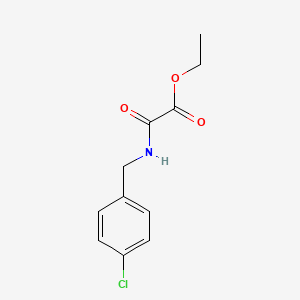 Ethyl [(4-chlorobenzyl)amino](oxo)acetate