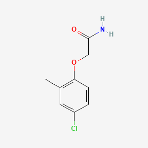 molecular formula C9H10ClNO2 B3407577 2-(4-Chloro-2-methylphenoxy)acetamide CAS No. 7399-57-7