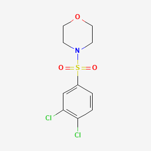 molecular formula C10H11Cl2NO3S B3407581 4-((3,4-Dichlorophenyl)sulfonyl)morpholine CAS No. 74832-73-8