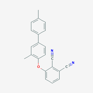 molecular formula C22H16N2O B340832 3-[(3,4'-Dimethyl[1,1'-biphenyl]-4-yl)oxy]phthalonitrile 